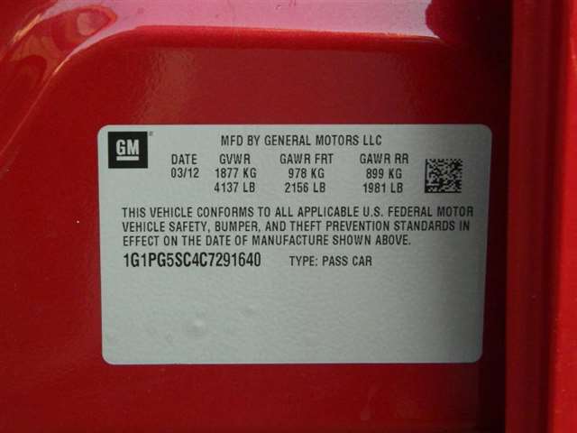 Chevrolet Cruze 2012 photo 31